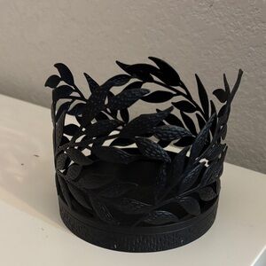Bath & Body Works Black Leaf Candle Holder